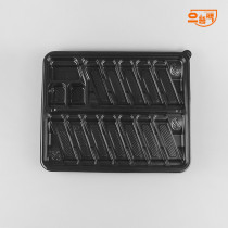 초밥용기 15칸 12P 50개 세트 (PET/AJ)