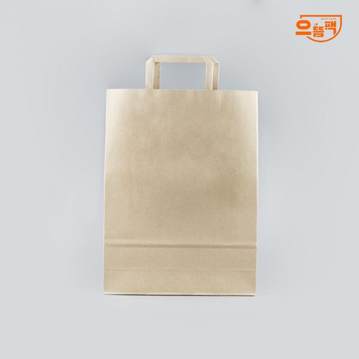 쇼핑백 플랫 대 50장 (크라프트/종이/AJ)