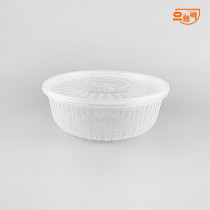 사출 냉면용기 (중) 투명 50개 세트