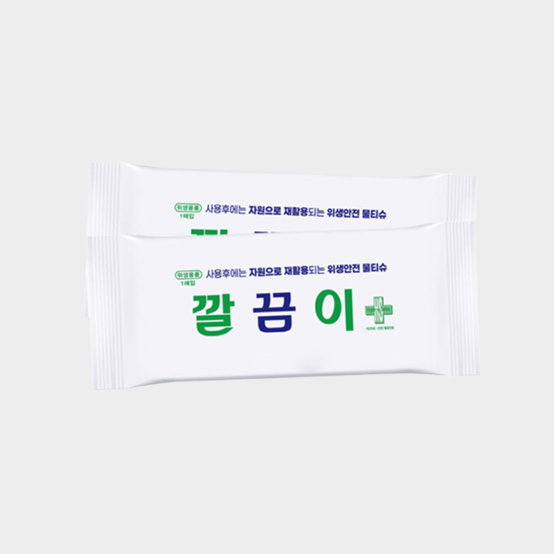 깔끔이 물티슈 400매 1박스